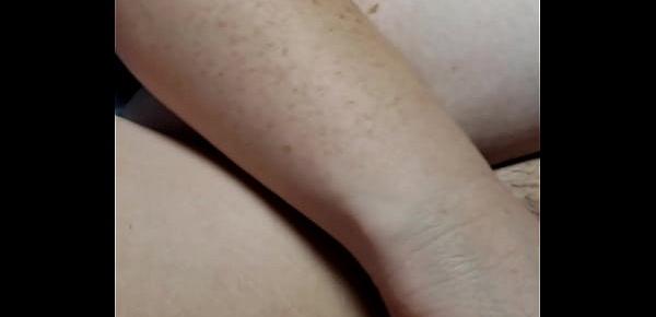  My new wife toying herself and getting fingered